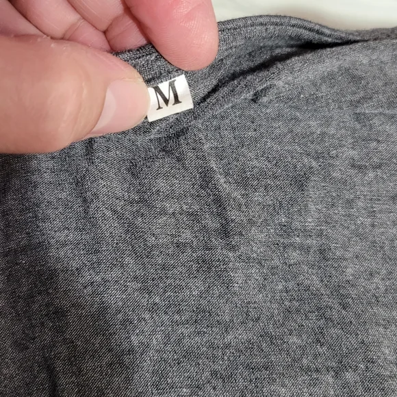 Source Unknown Charcoal Maternity Robe - Picture 4 of 10